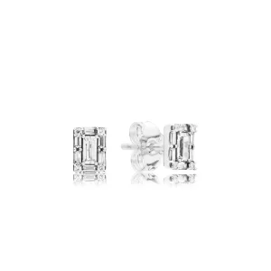 (изображение за) Частици блясък - 297567CZ - Обици PANDORA