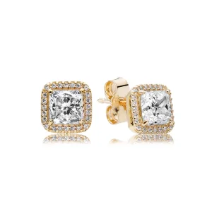 (изображение за) Стил - 250327CZ - Обици PANDORA