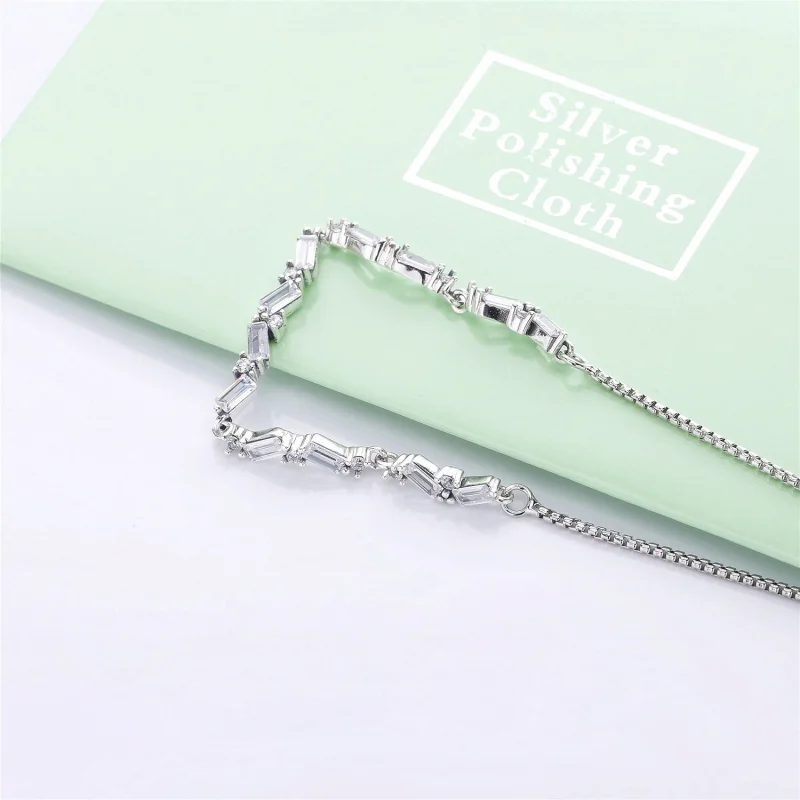 (изображение за) Частици блясък - 597558CZ - Гривни PANDORA - Преглед 4