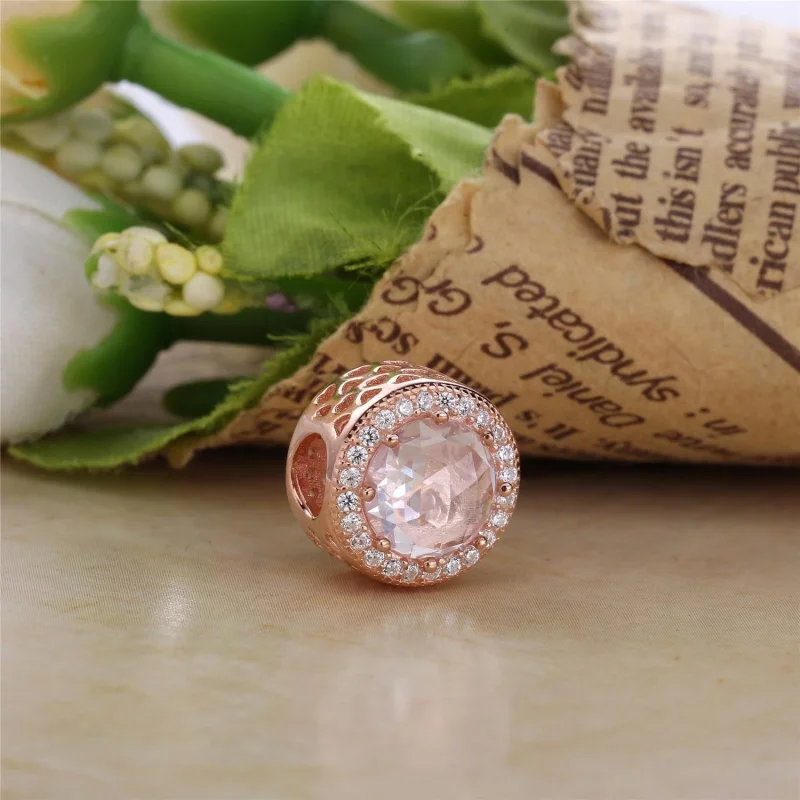 (изображение за) PANDORA ROSE Талисман, Сияещи сърца 781725CZ - Преглед 2