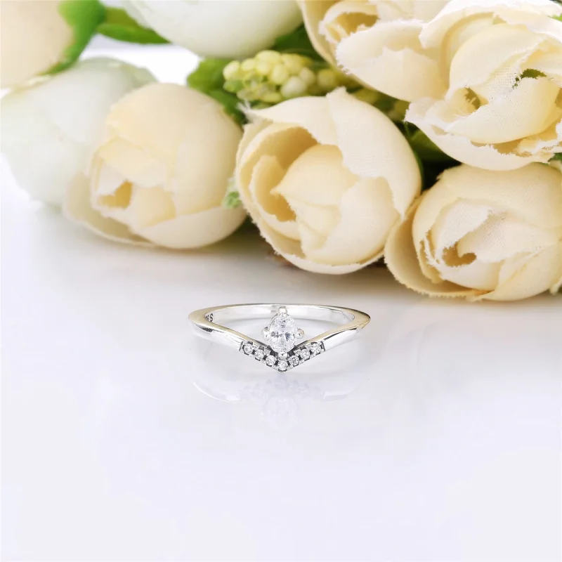 (изображение за) Мечтай - 197790CZ - Пръстени PANDORA - Преглед 3