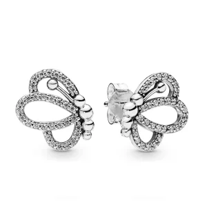 (изображение за) Финес - 297912CZ - Обици PANDORA