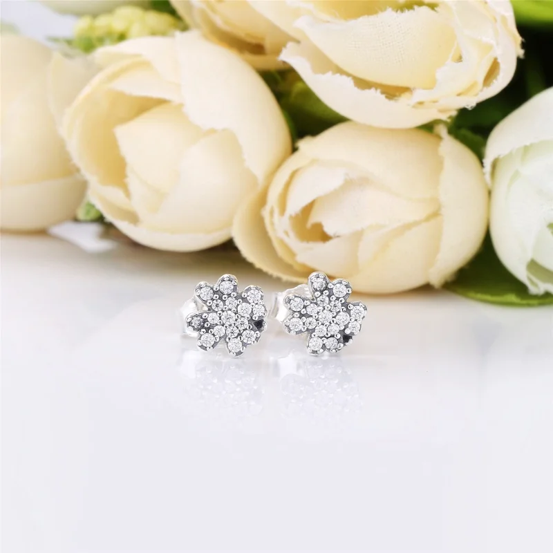 (изображение за) Късмет - 297944CZ - Обици PANDORA - Преглед 2