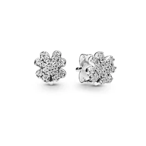 (изображение за) Късмет - 297944CZ - Обици PANDORA
