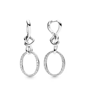 (изображение за) Изкуството да бъдеш Жена - 298110CZ - Обици PANDORA