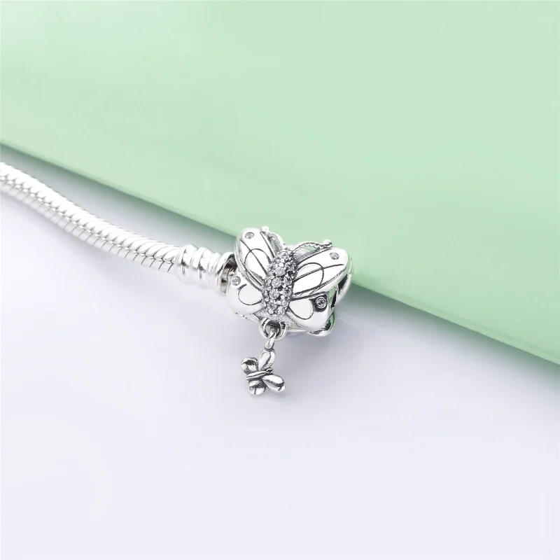 (изображение за) Сияйна красота - 597929CZ - Гривни PANDORA - Преглед 2