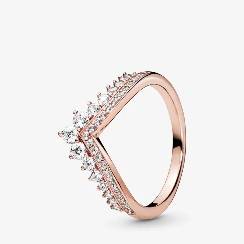 (изображение за) Принцесата желае - 187736CZ - Пръстени PANDORA