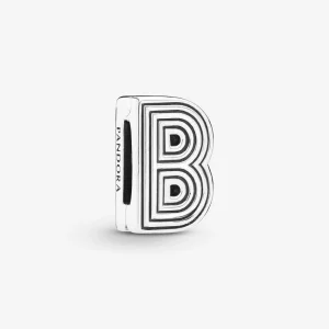 (изображение за) "Буква B" PANDORA Reflexions - 798198 - Талисмани PANDORA