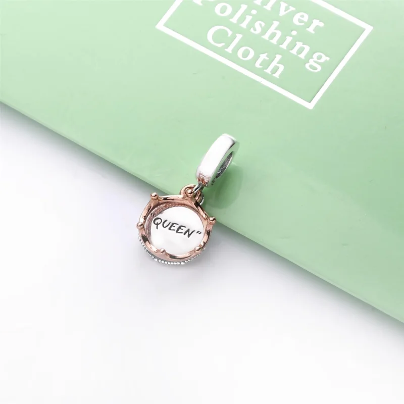 (изображение за) PANDORA ROSE Талисман висулки, Queen & Regal Crown - Преглед 2