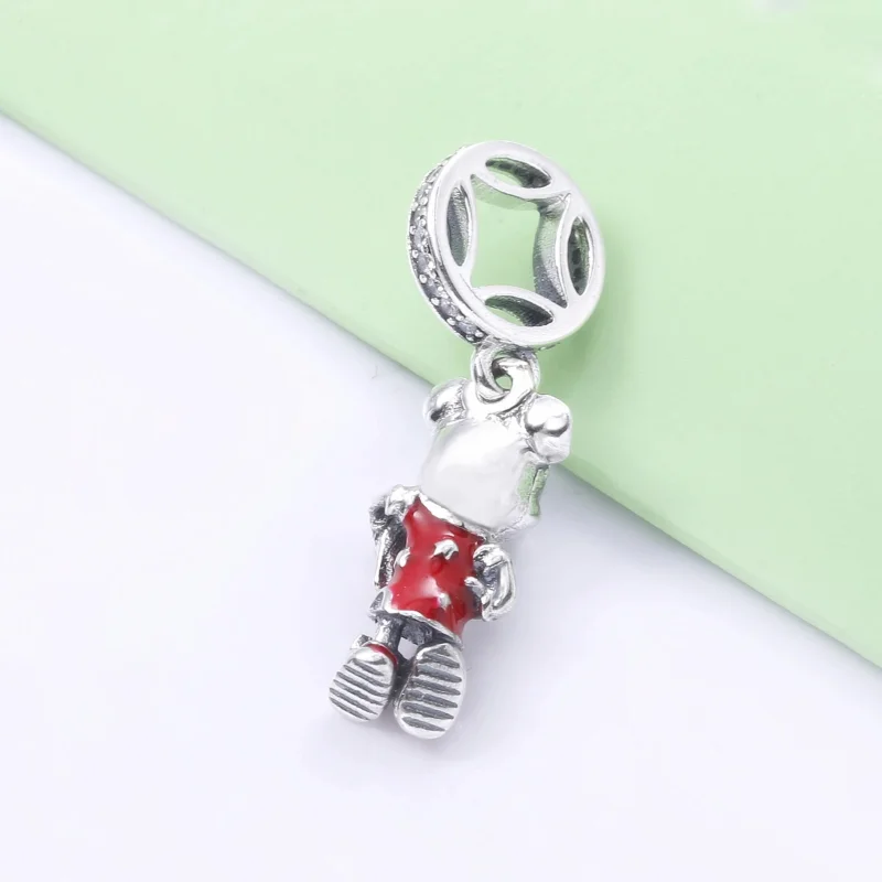 (изображение за) Disney, Qipao Мини - 798636C01 - Талисмани PANDORA - Преглед 3