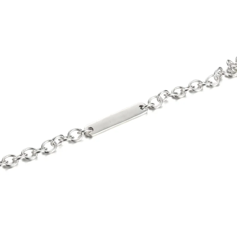 (изображение за) Сребърна гривна Пандора Engravable Bar Link - 599523C00 - Преглед 5
