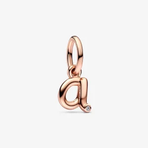 (изображение за) PANDORA Буква А Дизайн Азбука Дрънкулка - 782531C01