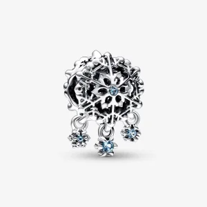(изображение за) PANDORA Чар за капка с ледена падаща пеперуда - 792367C01