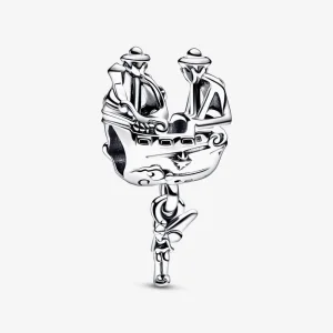 (изображение за) PANDORA Дисни Знайчето Белинка и пиратски кораб на Капитан Кук о