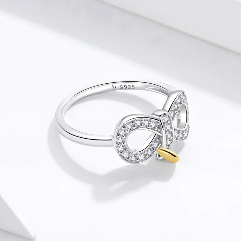 (изображение за) Pandora стил Безкраен пръстен - SCR676 - Преглед 3