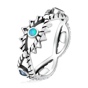 (изображение за) Pandora стил Сапфир пръстен - SCR800