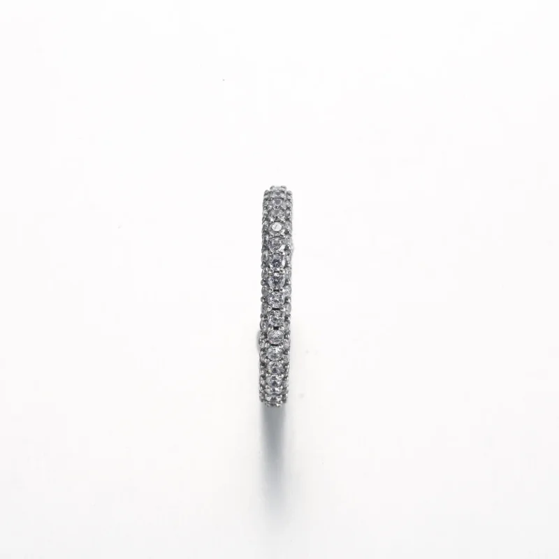 (изображение за) Пръстен Pandora Timeless Pavé с един ред - 192627C01 - Преглед 5