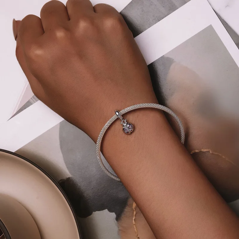 (изображение за) Пандора стил Щастлива Калинка Дънгъл - SCC2613 - Преглед 5