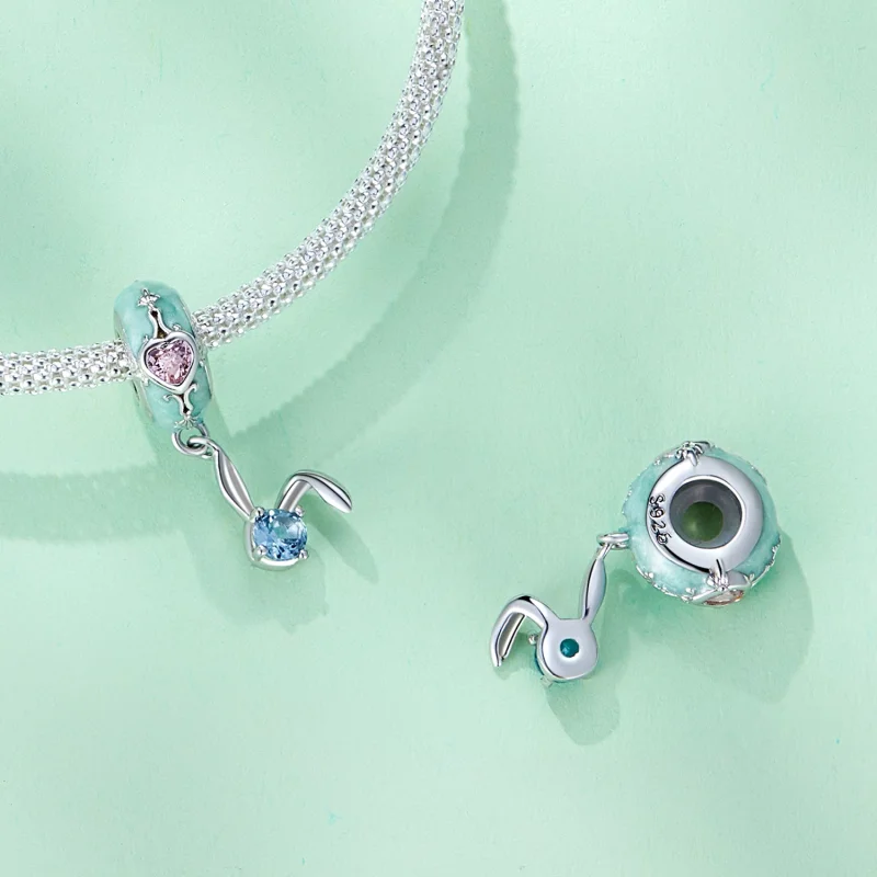 (изображение за) Pandora Стил Пасхален Заек Силиконов Спейсър - BSC780 - Преглед 4