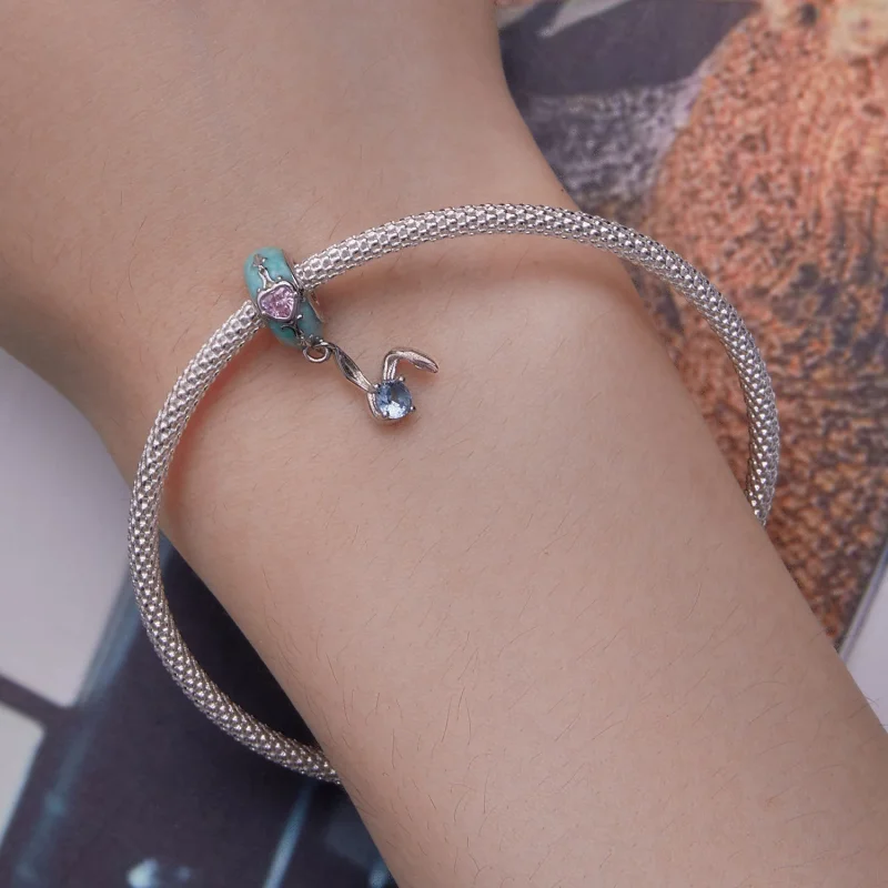 (изображение за) Pandora Стил Пасхален Заек Силиконов Спейсър - BSC780 - Преглед 5