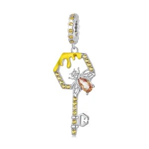 (изображение за) Pandora стил Пчелен ключ Дангъл - BSC822
