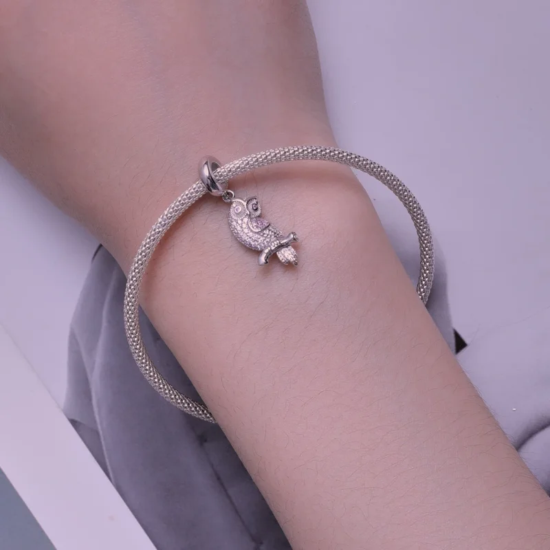 (изображение за) Pandora Стил Фигурка на Сова - BSC832 - Преглед 5