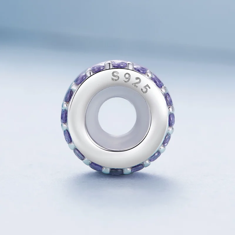 (изображение за) Pandora Стил Лилав Двоен Силиконов Разделител - BSC883-VT - Преглед 3