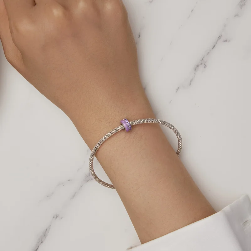(изображение за) Pandora Стил Лилав Двоен Силиконов Разделител - BSC883-VT - Преглед 6