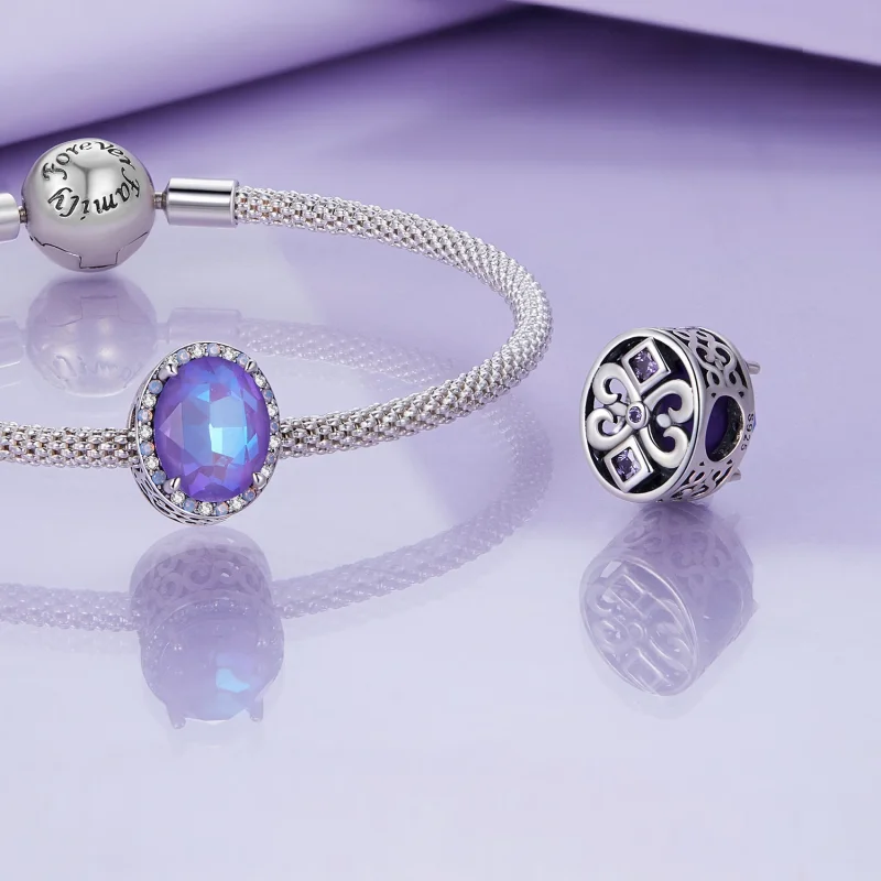 (изображение за) Pandora стил Лунна светлина Гем талисманв - BSC891 - Преглед 4