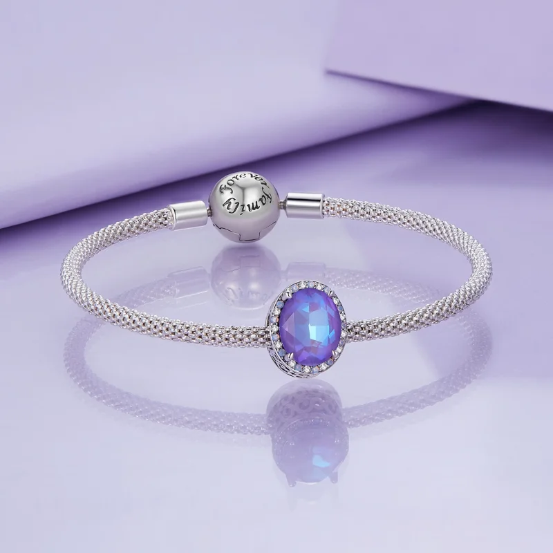 (изображение за) Pandora стил Лунна светлина Гем талисманв - BSC891 - Преглед 5