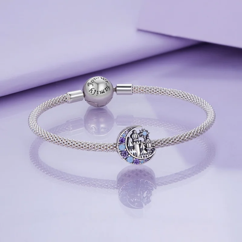 (изображение за) Pandora Стил Чар Муниче на лунна светлина - BSC892 - Преглед 5