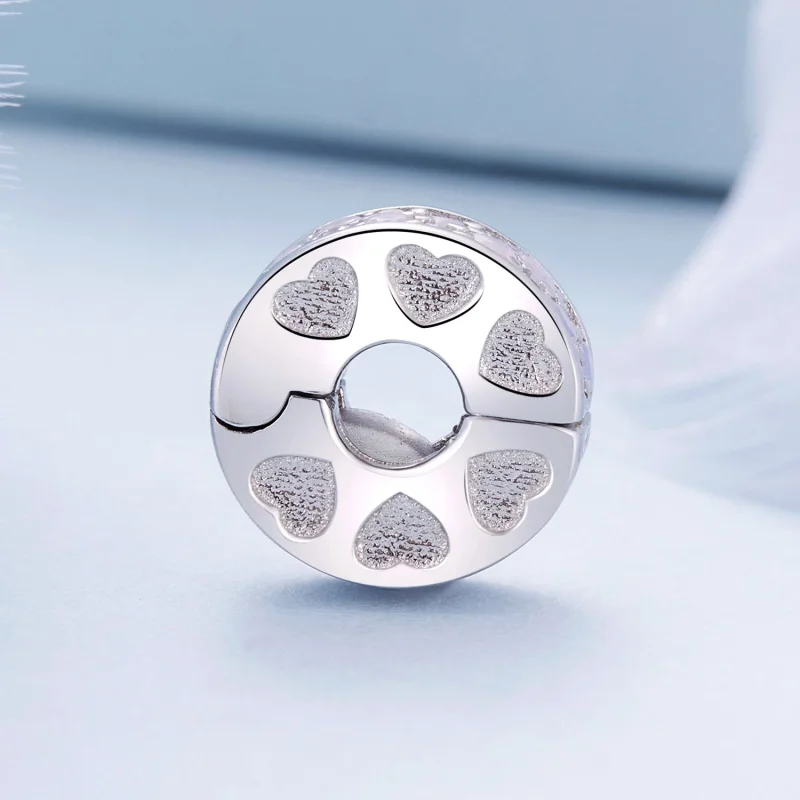 (изображение за) Pandora Стил Розов Симфония Клип - BSC929 - Преглед 3