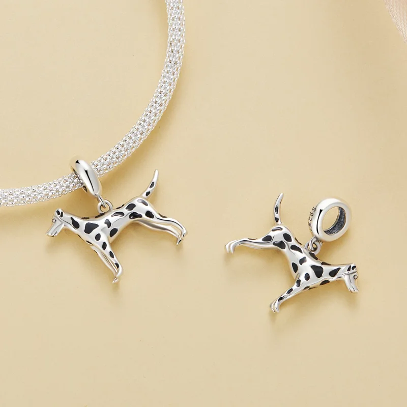 (изображение за) Pandora стил Далматински Dangle - BSC798 - Преглед 4
