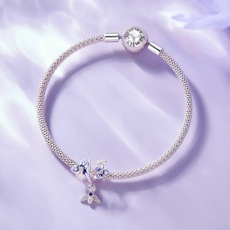 (изображение за) Pandora стил Висулка с Момина сълза - SCC2584 - Преглед 7
