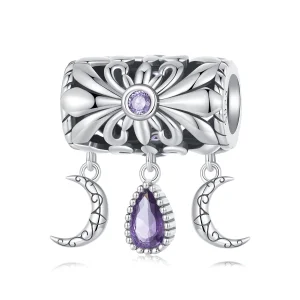 (изображение за) Pandora стил Винтидж Ирис привличане - SCC2631