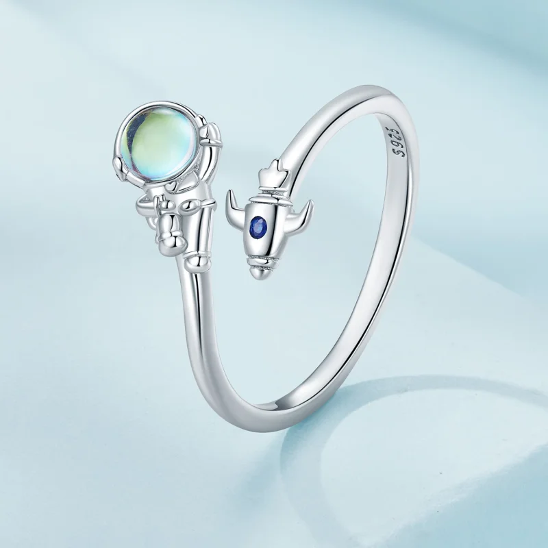 (изображение за) Pandora Стил Астронавт Космически Кораб Пръстен - SCR920 - Преглед 2
