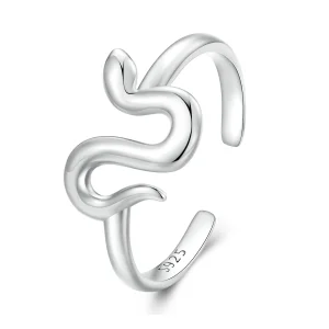 (изображение за) Pandora стил Змийски Отворен Пръстен - SCR926