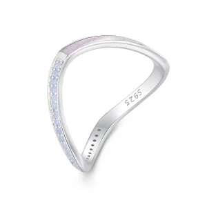 (изображение за) Pandora Стил Розов Wish Bone Пръстен - SCR945-PK
