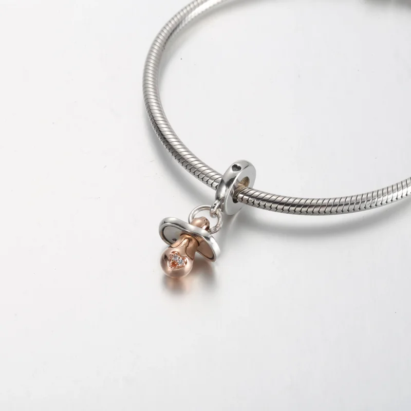 (изображение за) Висящ талисман за бебешка залъгалка Pandora - 781490C01 - Преглед 5