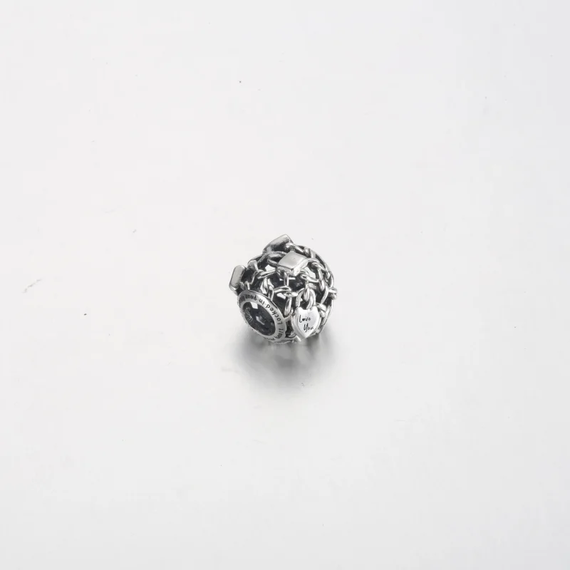 (изображение за) Талисман за катинар Pandora с ажурна верига - 790071C00 - Преглед 3