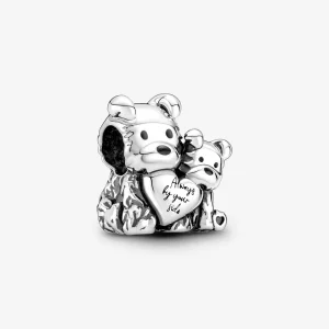 Любовен талисман за майка и кученце Pandora - 790791C01 (изображение за) Любовен талисман за майка и кученце Pandora - 790791C01