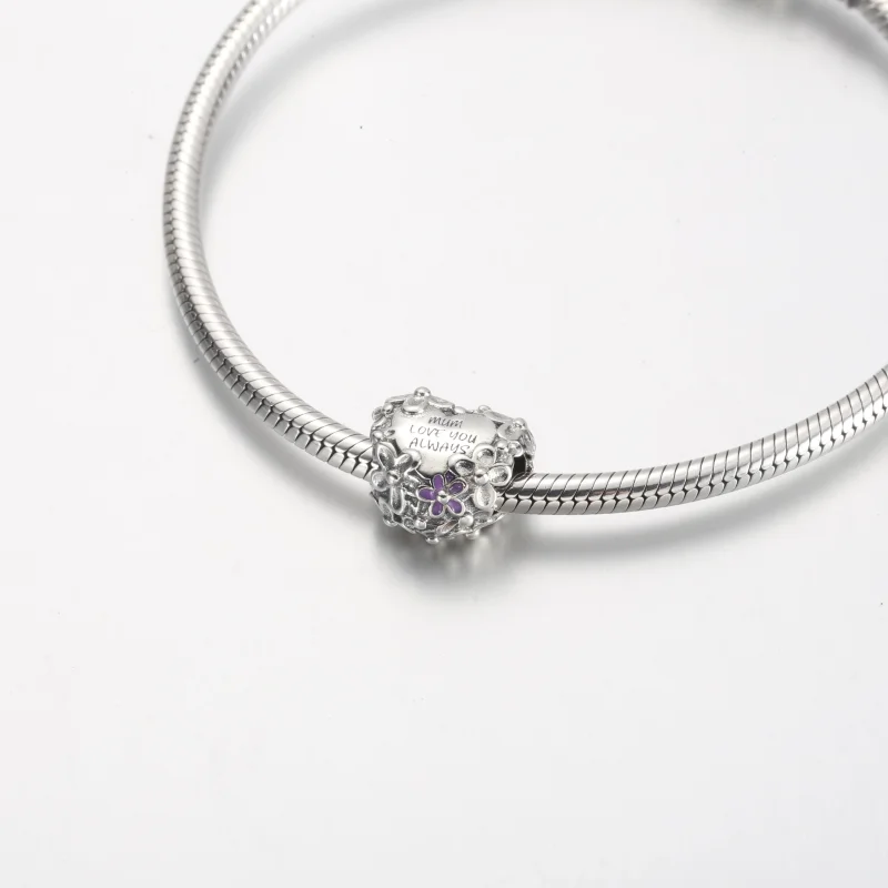 (изображение за) Талисман сърце на мама Маргаритка Pandora - 791155C01 - Преглед 5