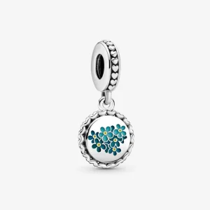 (изображение за) Висяща талисман с цвете Pandora Blue Forget-Me-Not - 792018C00_E031