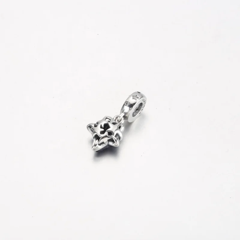 (изображение за) Висяща талисманка Pandora Celestial Galaxy Star Murano - 792368C01 - Преглед 3