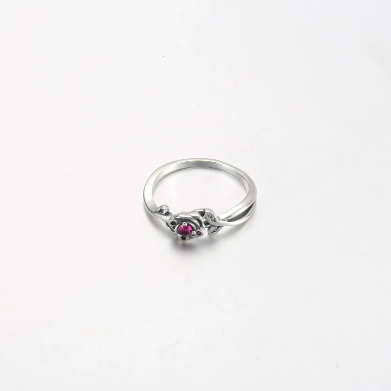 (изображение за) Пръстен Pandora Disney Beauty and the Beast Rose - 190017C01 - Преглед 3