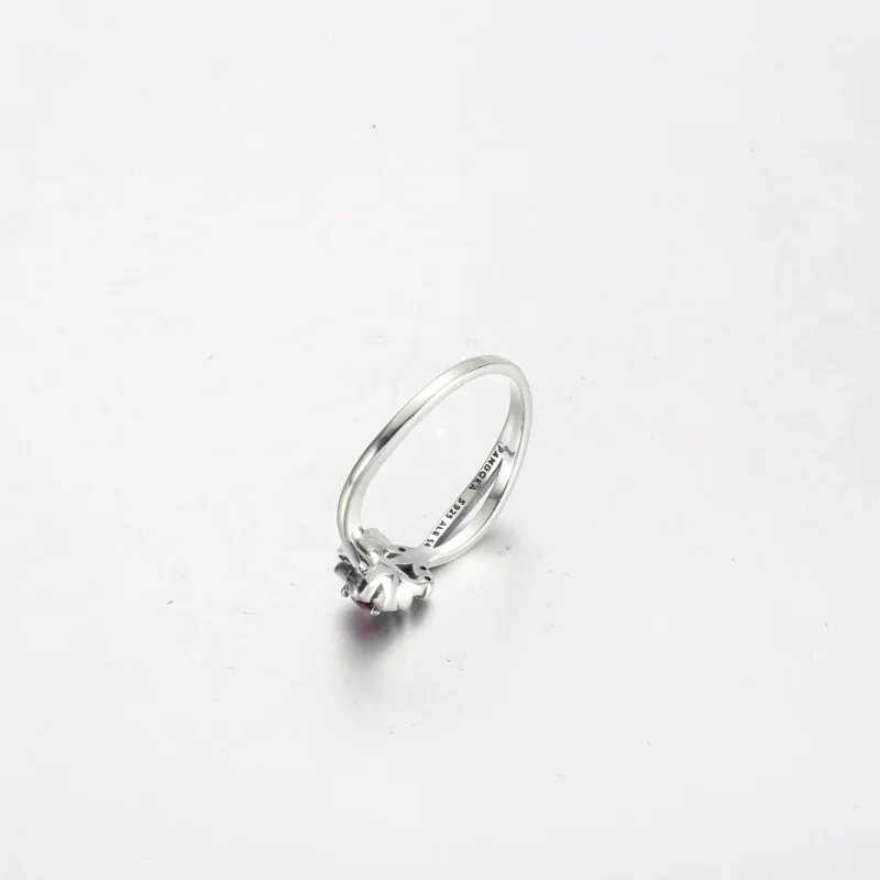 (изображение за) Пръстен Pandora Disney Beauty and the Beast Rose - 190017C01 - Преглед 5