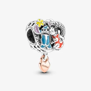 Талисман, вдъхновен от Pandora Disney Ohana Lilo & Stitch - 781682C01 (изображение за) Талисман, вдъхновен от Pandora Disney Ohana Lilo & Stitch - 781682C01