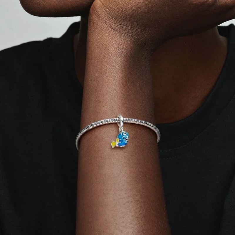 (изображение за) Талисман Pandora Disney Pixar Dory Dangle - 792025C01 - Преглед 6