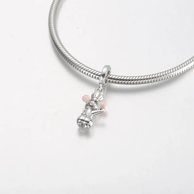 (изображение за) Талисман Pandora Disney Pixar Remy Dangle - 792029C01 - Преглед 5