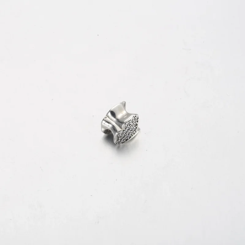 (изображение за) Сребърен талисман Pandora Ginkgo - 792430C01 - Преглед 3